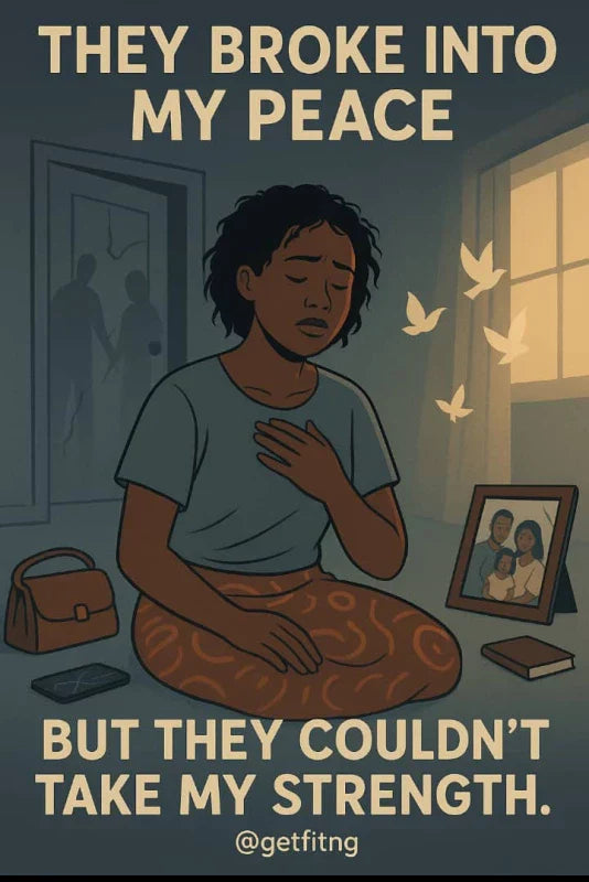 THEY BROKE INTO MY PEACE.
