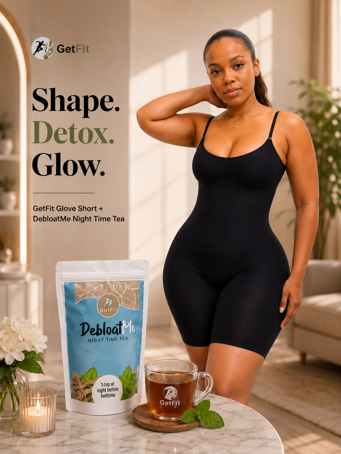 Getfit Glove Short+ Detox Tea