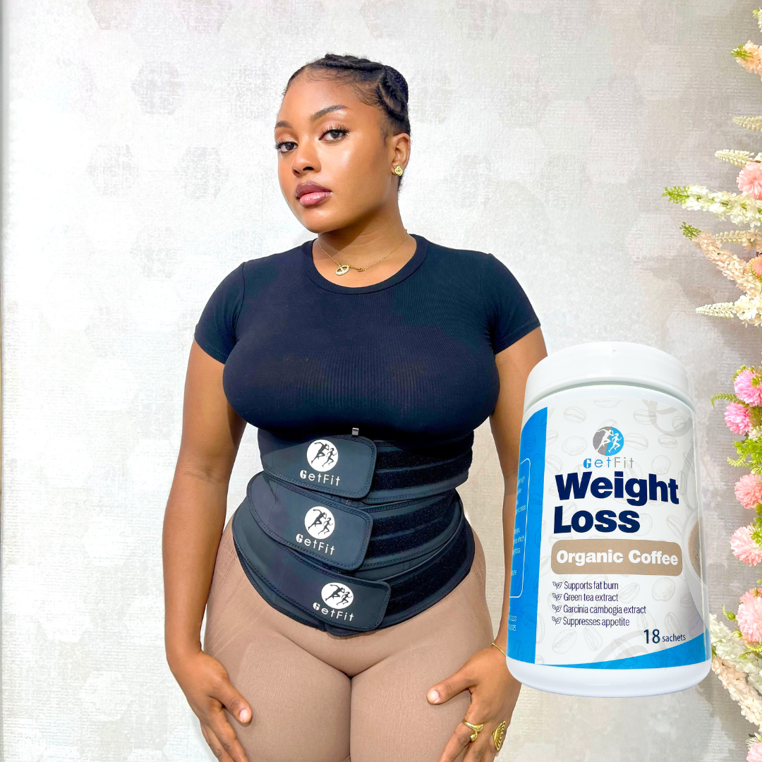 GetFit Black Friday Combo – Ruby 3-Strap (Black) + Your Preferred Fat-Burning Boost!