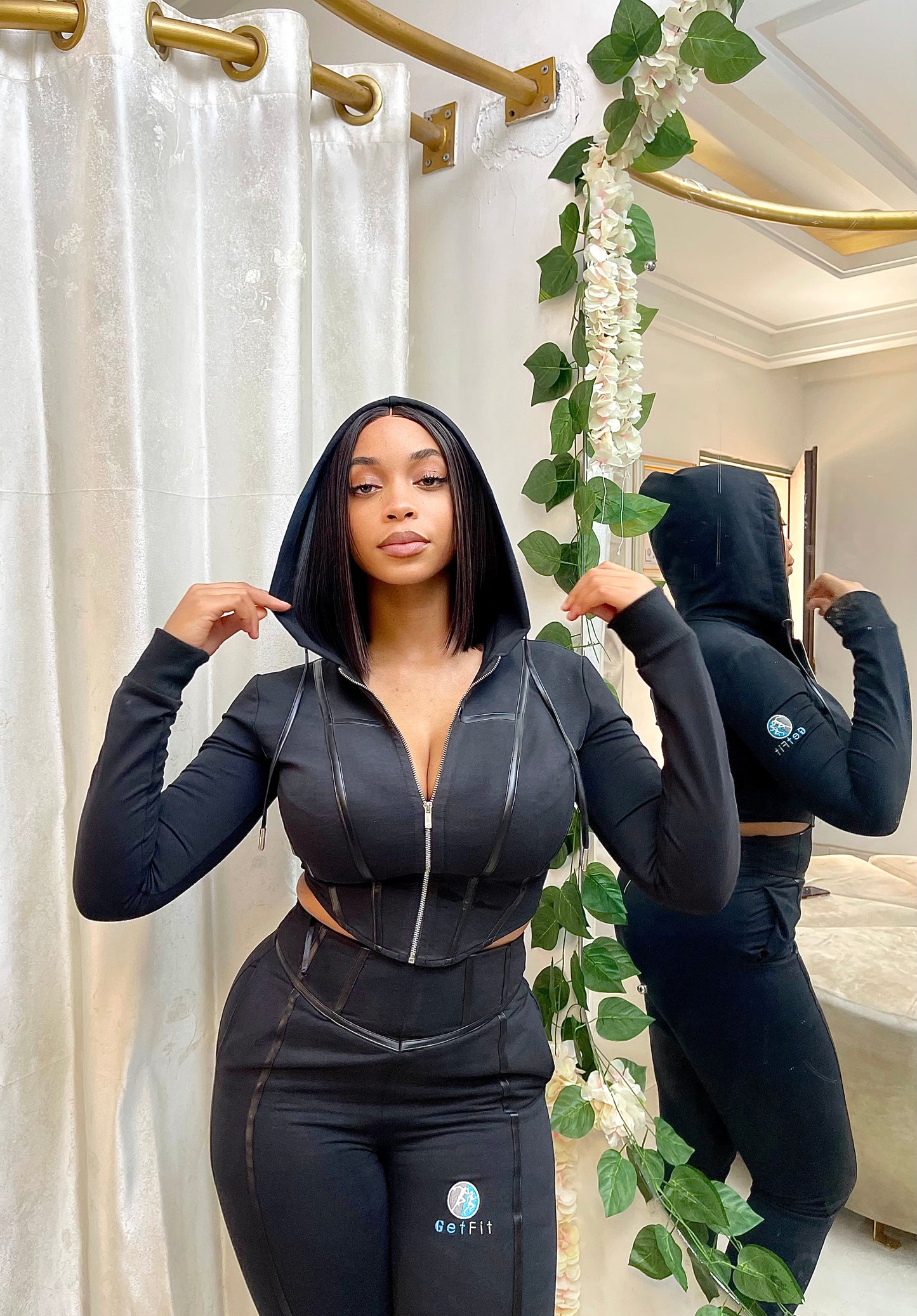 Corset Hoodies Set
