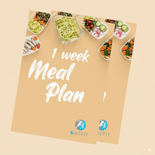 GetFit 1-Week Meal Plan