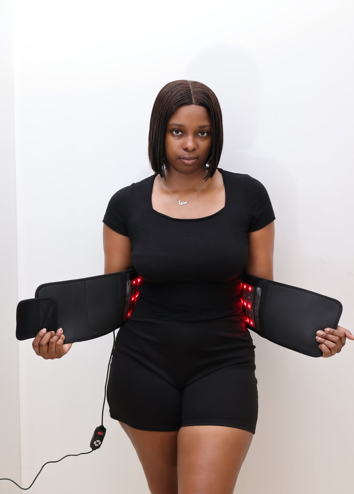 Red light medical waist trainer