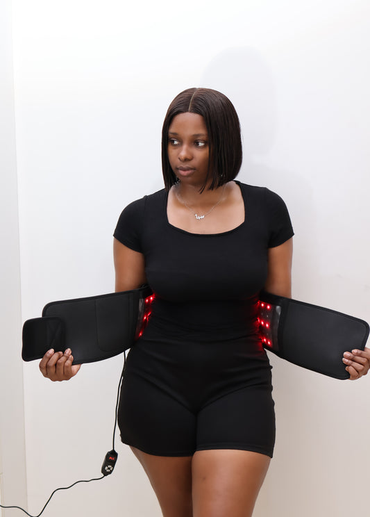 Red light medical waist trainer
