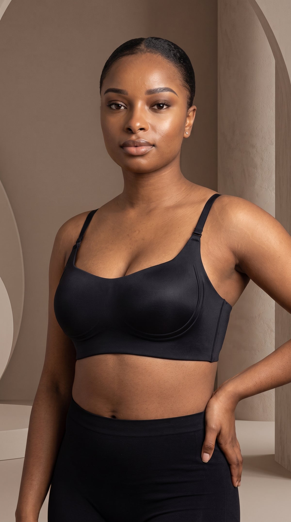 GetFit V-Neck Seamless Bra