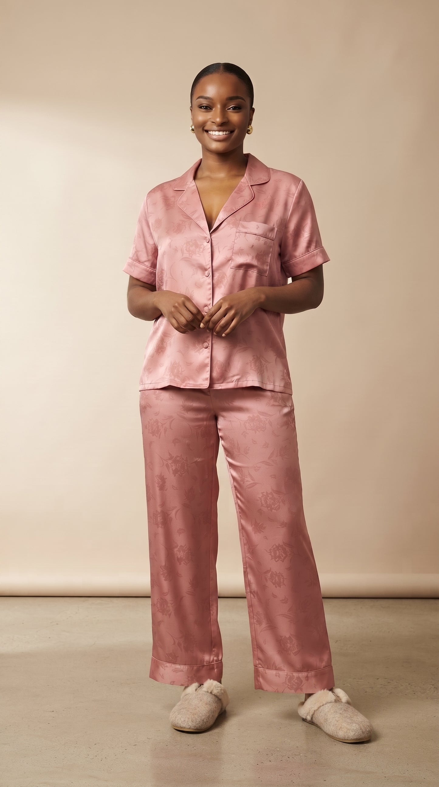 GetFit Silk Lounge Set (3 Piece)