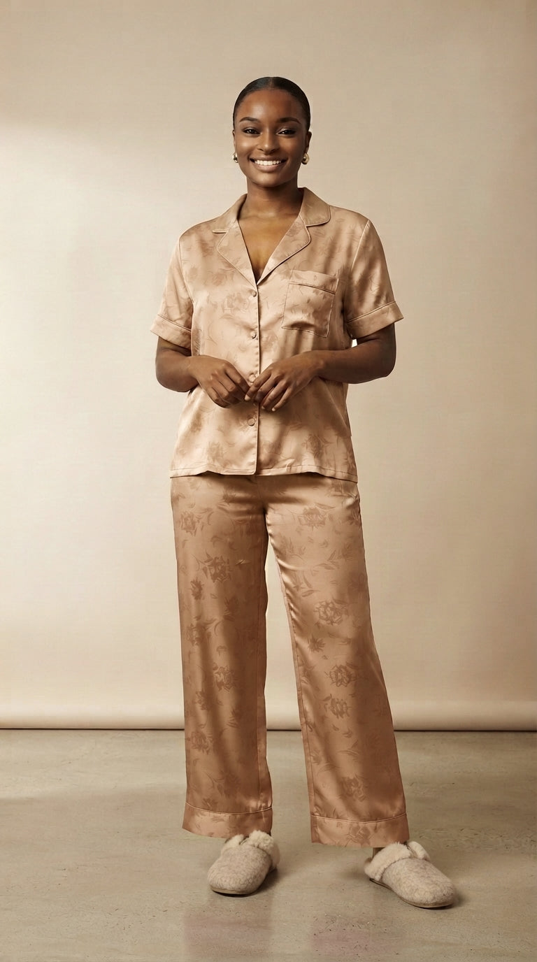 GetFit Silk Lounge Set (3 Piece)