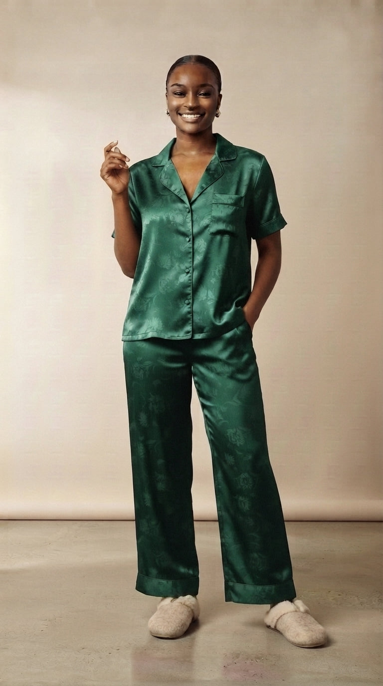 GetFit Silk Lounge Set (3 Piece)