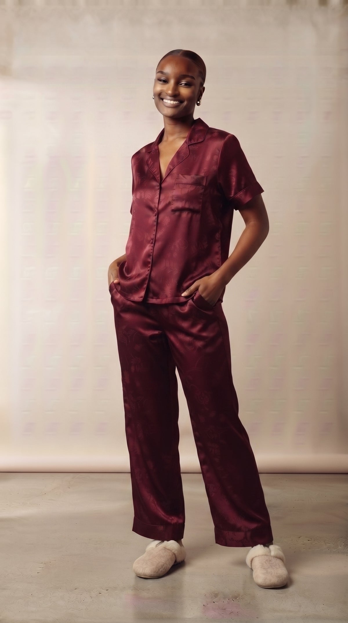 GetFit Silk Lounge Set (3 Piece)
