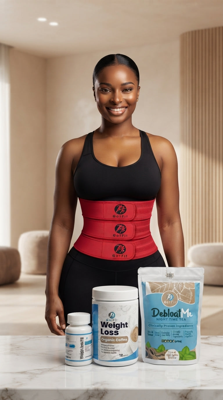 3 Strap Ruby - Red + Full weight-loss combo package