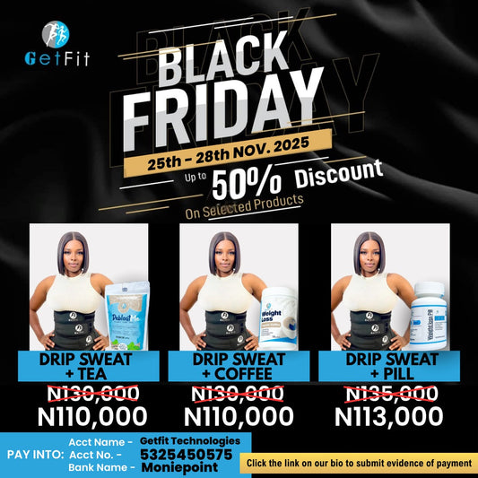 Drip Sweat Combo – Sweat Faster, Burn Faster, Slim Faster!