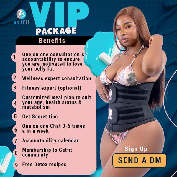 GetFit VIP Package/ VIP Meal Plan – Your Complete Belly-Fat Transformation Program